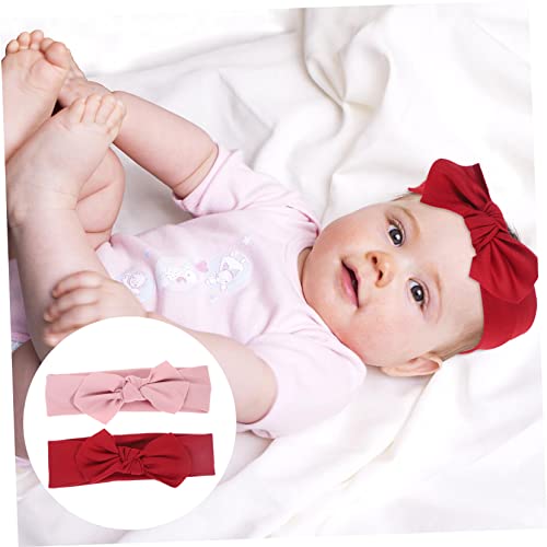 Toyvian Girl Bow Hairband Set of 2