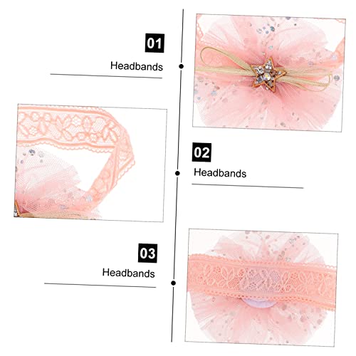 VOSAREA Baby Crown Headband for Photo Sessions and Parties