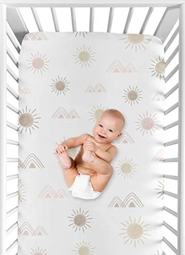 Sweet Jojo Designs Boho Desert Sun Girl Crib Sheet