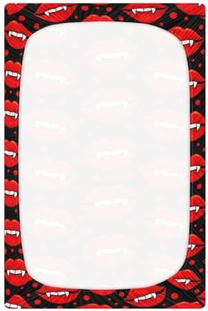 Qilmy Halloween Fitted Crib Sheet - Soft Breathable and Snug