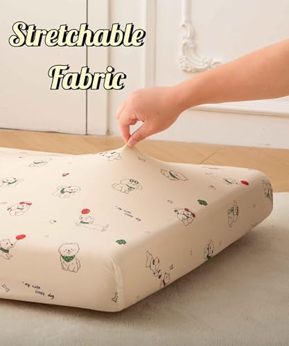 SDY Dog Jersey Crib Sheets 2 Pack Fitted