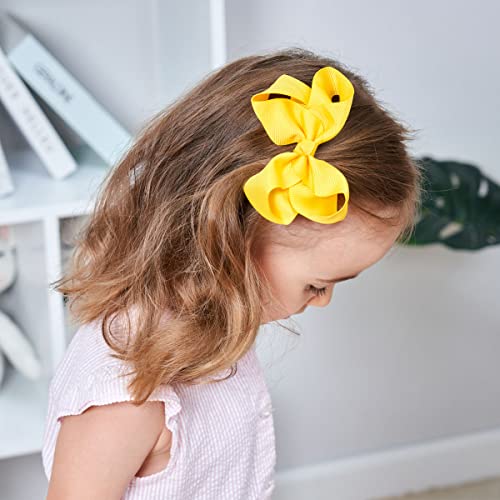 YHXX YLEN 80pcs Toddler Hair Bows with Clips