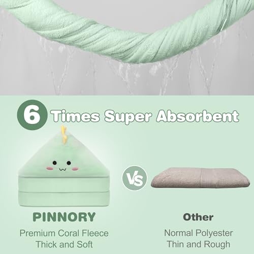 PINNORY Hooded Baby Towels 2 Pack Extra Large 28x55