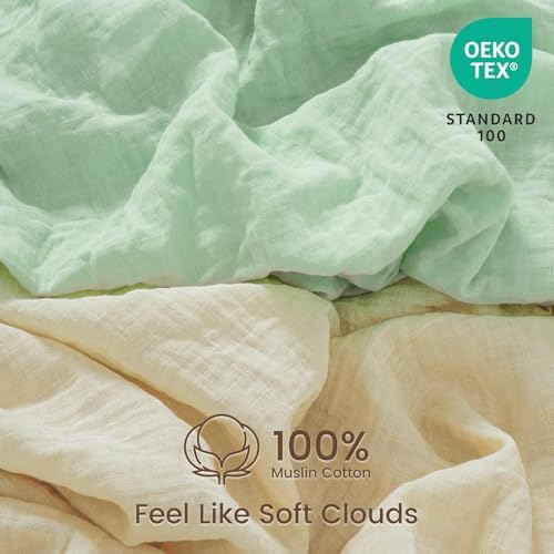 Davids Kids Muslin Crib Sheets 2 Pack