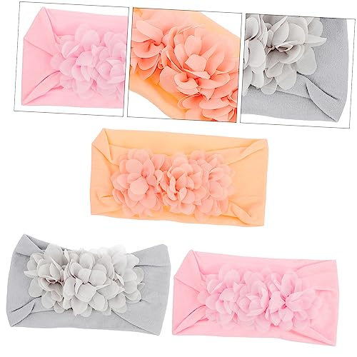 Hemoton Floral Headbands for Baby Girls 3 Pack
