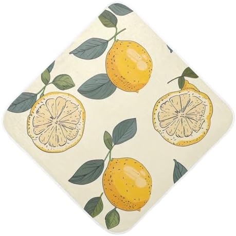 PaChyLuu Fresh Lemon Baby Hooded Towel 30x30 Inch