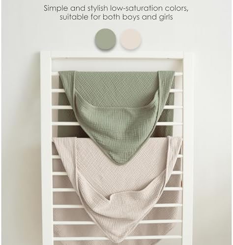 MairMore Muslin Baby Towels with Hood 32x32 Inches