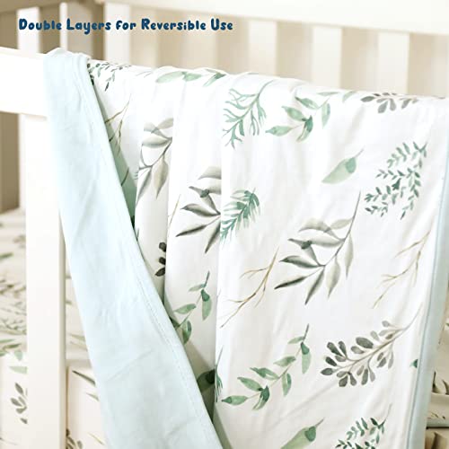 GRSSDER Super Soft Jersey Knit Baby Blanket