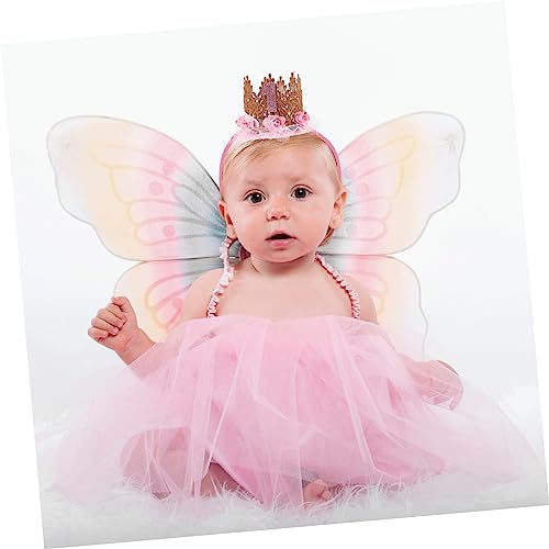 Baby Flower Crown Headband for Boys and Girls Birthday Celebration