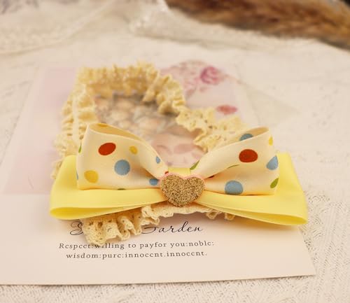 Bethynas Puffy Bowknot Headband for Baby Girls