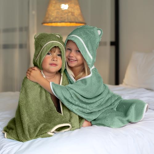 Warm Cuddles Premium Toddler Towel with Hood