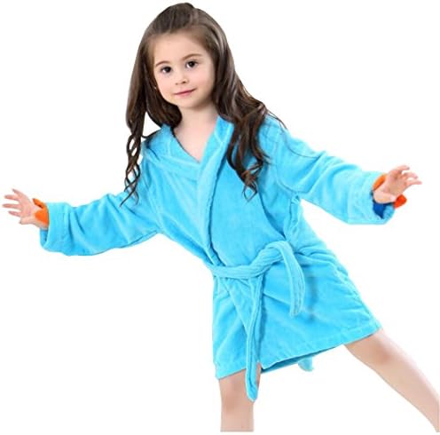 C-YOUNG Kids Hooded Bath Towel Dinosaur Animal Print For Boys Girls