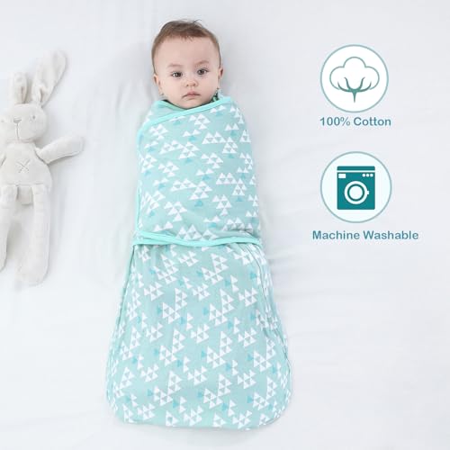 AugTwig 3-Way Adjustable Sleep Sack Swaddle 3-6 Months