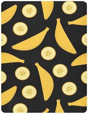 KICPOAY Black Fitted Crib Sheets Stretchy Playard Sheets for Baby Toddler