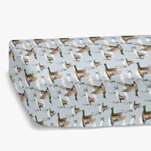 Duck Hunting Mallard Crib Sheet for Baby Boy
