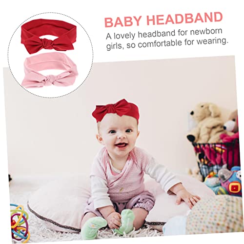 GLSTOY Infant Bow Hairband Set for Newborn and Baby Girls