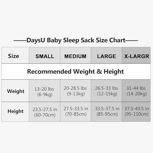 DaysU Dinosaur Baby Sleep Sack 12-18 Months 2 Pack
