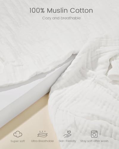 FAVERDIIY Hooded Baby Towels 2 Pack