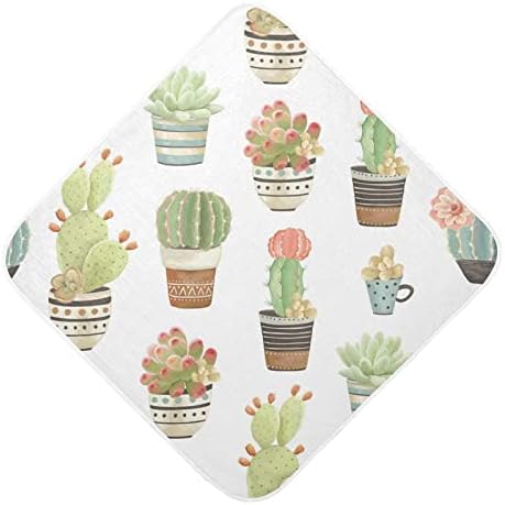 Kigai Soft Baby Hooded Towel 100 Cotton 4 Layer 30x30