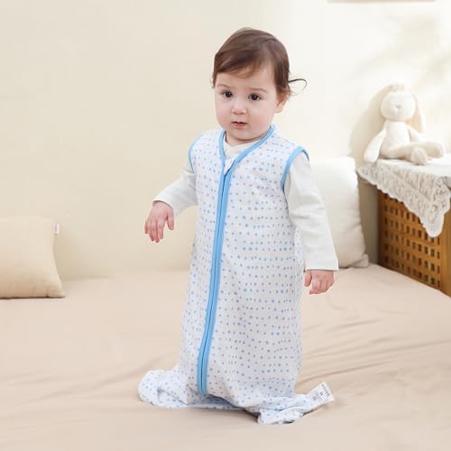 DaysU Cotton Sleep Sack with Two-Way Zipper for Newborn