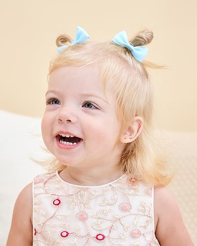 Jollybows 18pcs Baby Girls Headband Chiffon Flower and 40pcs Hair Bows