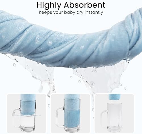 Viviland 2 Pack Hooded Baby Towels