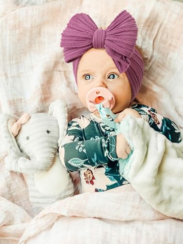 DRESHOW BQUBO 3 Pack Baby Headbands with Bows