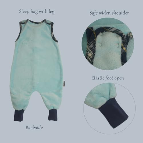BLOOMSTAR Toddler Sleep Sack 2-4t Fleece Plush Tog 20