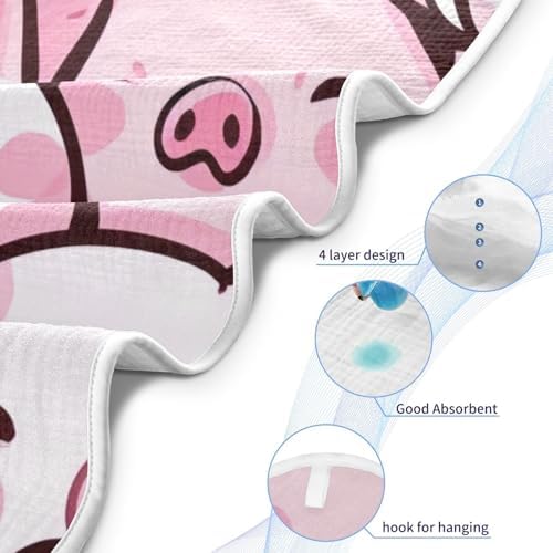 PaChyLuu 35x35 Inch Baby Hooded Towel