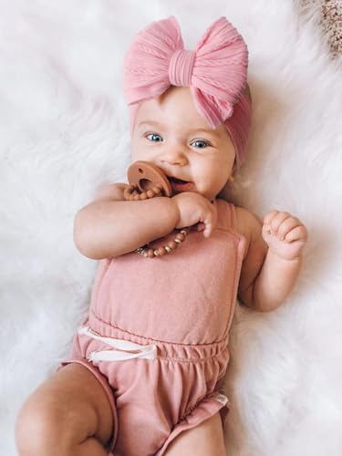 DRESHOW BQUBO 5 Pack Baby Headbands with Bows