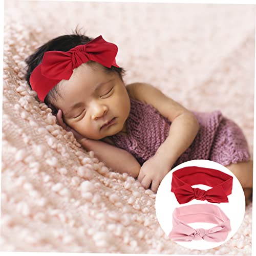 KOMBIUDA Infant Bow Headband Set for Baby Girls 1