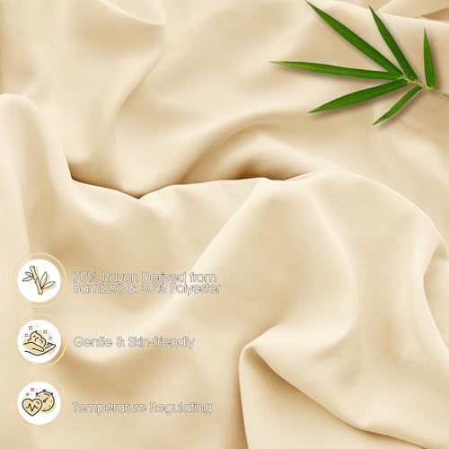 SiinvdaBZX Bamboo Viscose Crib Sheet 52x28