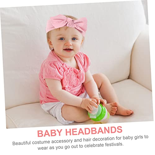Baby Girls Hairband Set with Big Bows