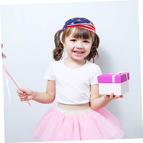 3Pcs Flag Rabbit Ear Headbands for Newborns Kids