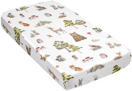 Sweet Jojo Designs Woodland Forest Animals Crib Sheet