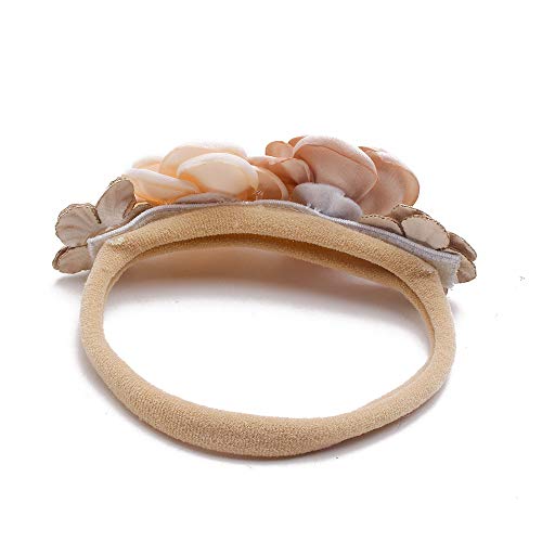 Cherrboll 3pcs Baby Girl Headbands Flowers