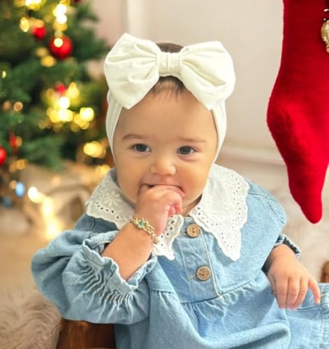 Baby Girl Headbands with Big Bows 3-36 Months