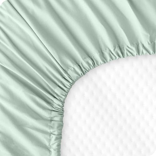 Bare Home 3-Pack Fitted Crib Sheets - Ultra-Soft Microfiber