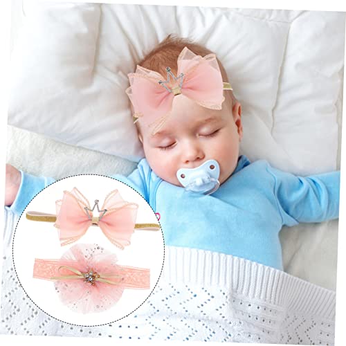 VOSAREA Baby Crown Headband for Photo Sessions and Parties