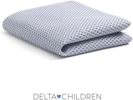 Delta Children Breathable Crib Mattress Pad Cover - Blue