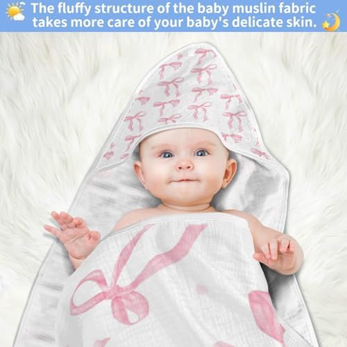 Caikeny Baby Hooded Towel 30x30 Inch