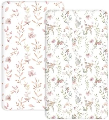 Woodiville Crib Sheets 2 Pack Jersey Knit