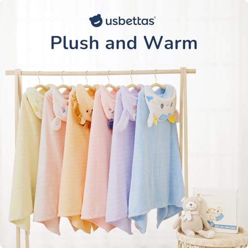 Hooded Towels for Kids Unicorn Design 49x31 Inch