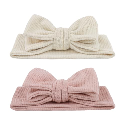 YanJie Stretchy Waffle Headbands for Baby Girls