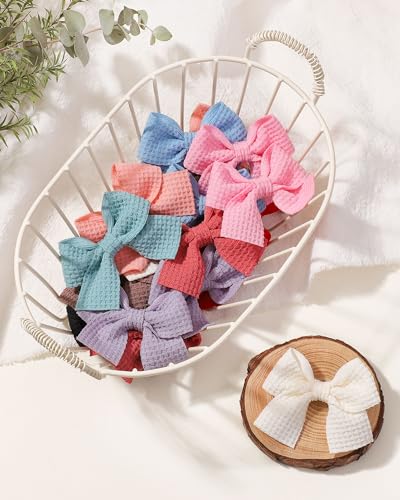 Jollybows 20pcs Baby Girls Headbands with Mini Alligator Clips