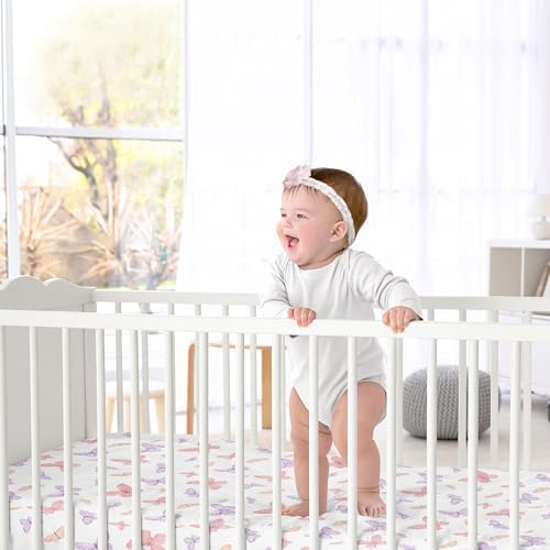 Sweet Jojo Designs Shabby Chic Butterfly Crib Sheet