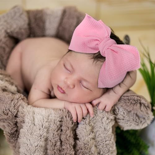 Totority 3pcs Baby Bow Headbands for Newborn Toddler