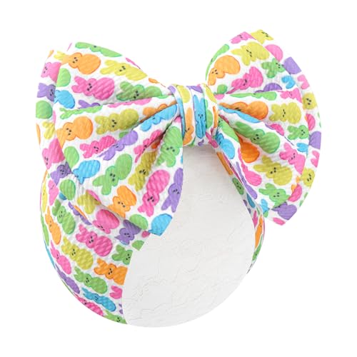 Easter Headband Bows for Baby Girls Pink Purple