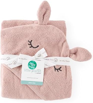 Little Planet by Carters Baby Dusty Rose Bath Towel