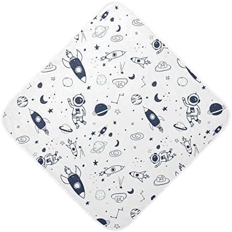 GOODOLD Space Pattern Baby Towel 30x30 Inch